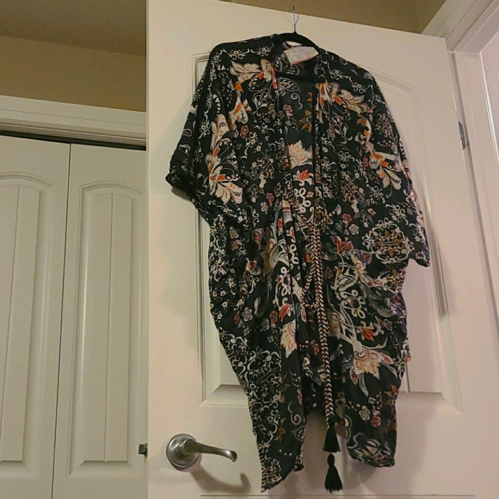 California Moonrise Self tie kimono